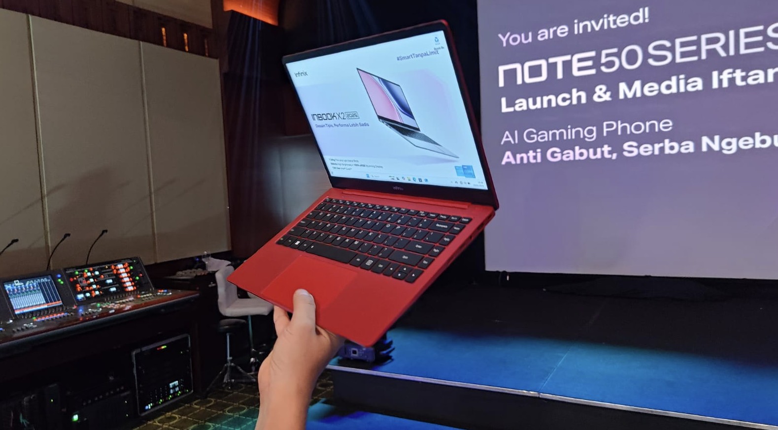 Infinix Rilis Laptop Inbook X2 2025 dan TV 50X5, Harga Mulai Rp4 Jutaan