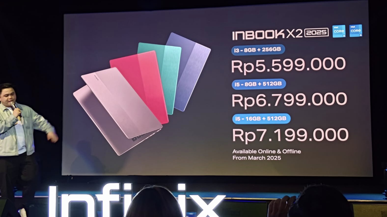 Infinix Rilis Laptop Inbook X2 2025 dan TV 50X5, Harga Mulai Rp4 Jutaan