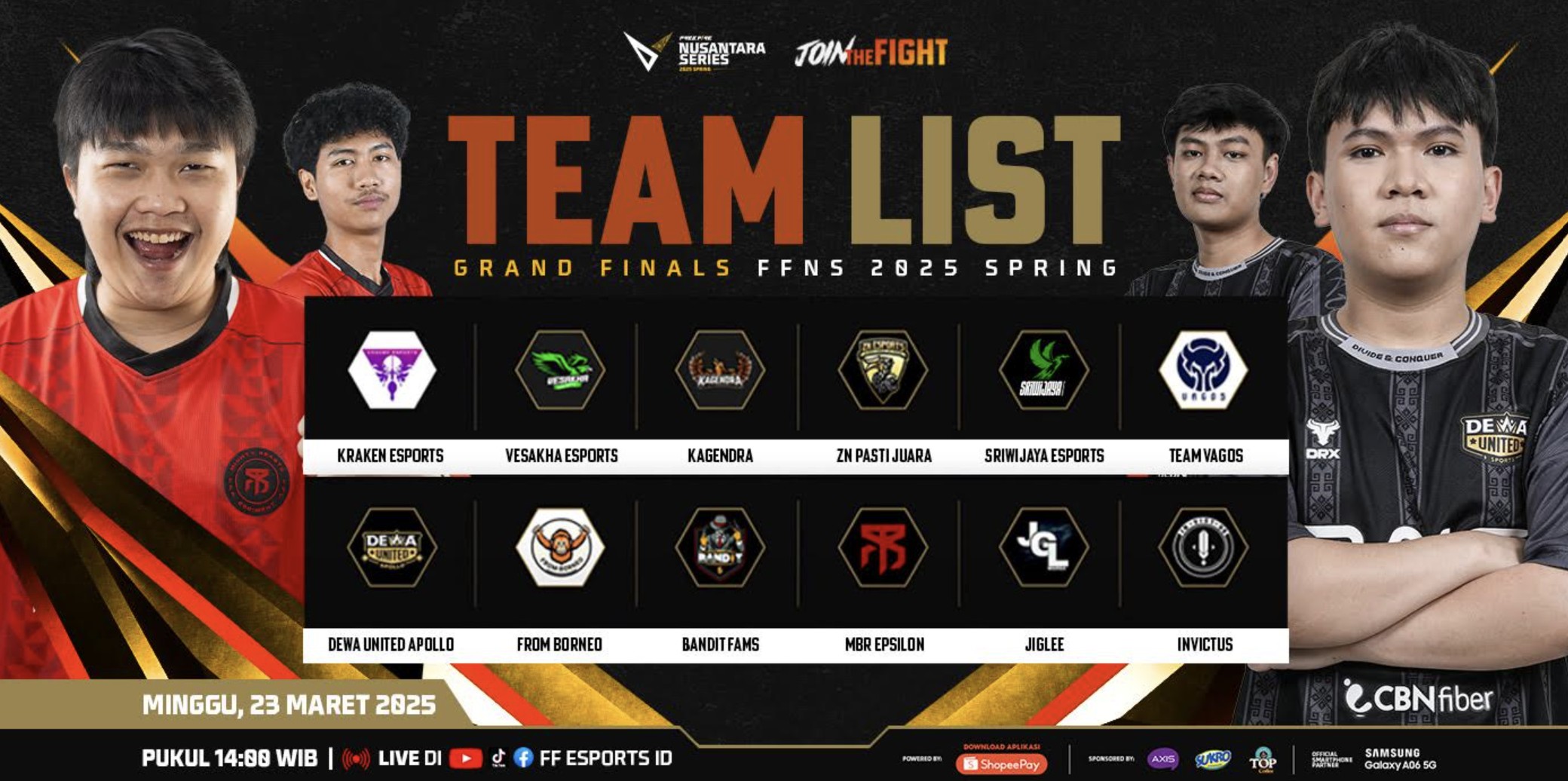 Pertarungan Sengit di Medan! Final FFNS 2025 Spring Siap Melahirkan Juara Baru