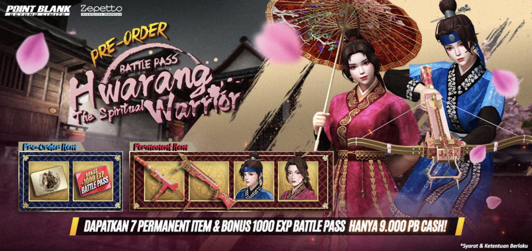 Point Blank Rayakan Lebaran 2025 dengan Bonus Top Up 100%, Diskon Item Besar-Besaran, dan Battle Pass Bertema Korea