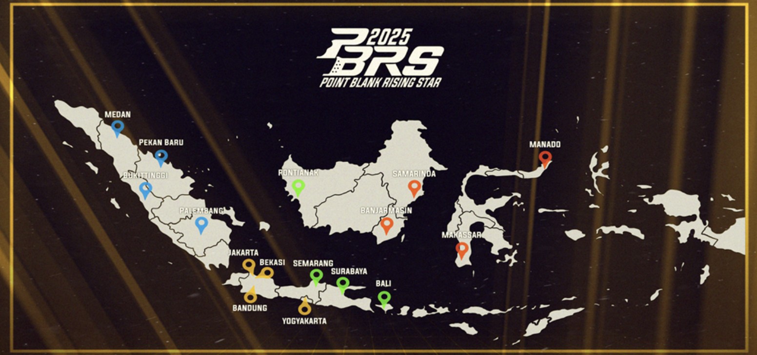 Point Blank Rising Star 2025 Hadir di 16 Kota, Siap Cari Talenta Baru!
