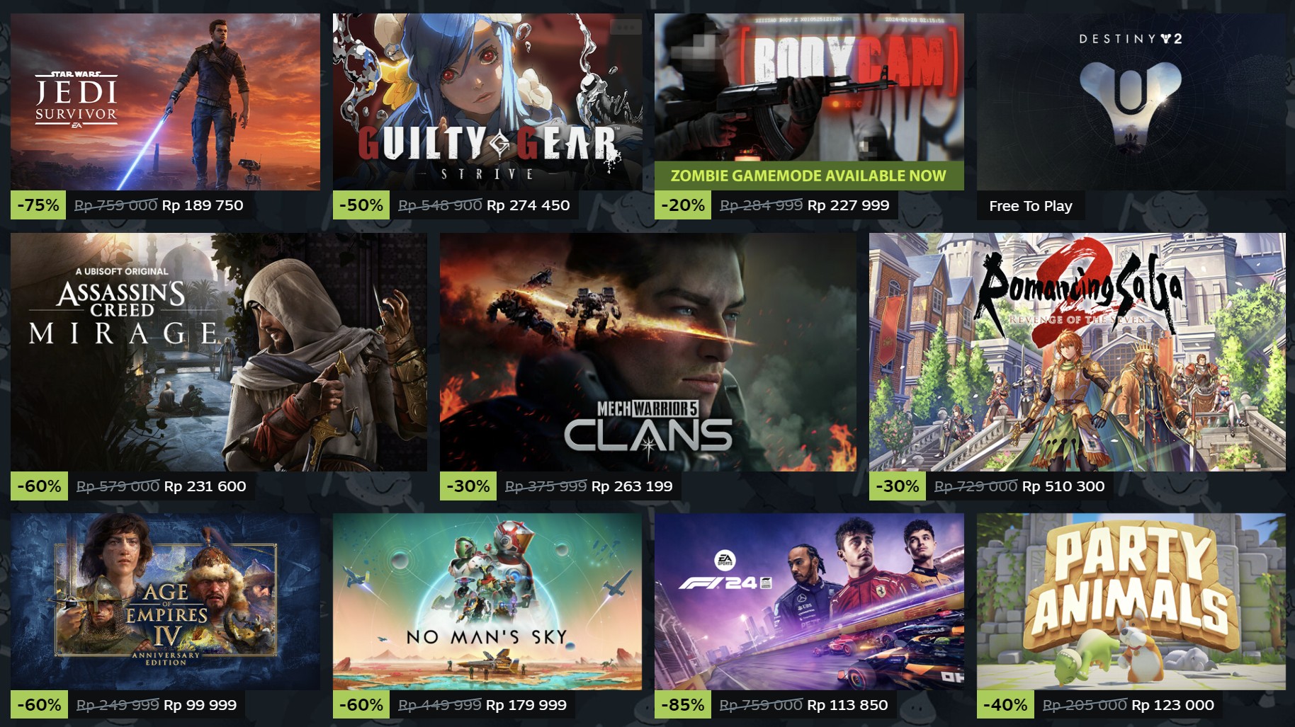 Steam Spring Sale 2025 Resmi Dimulai, Saatnya Borong Game dengan Harga Miring