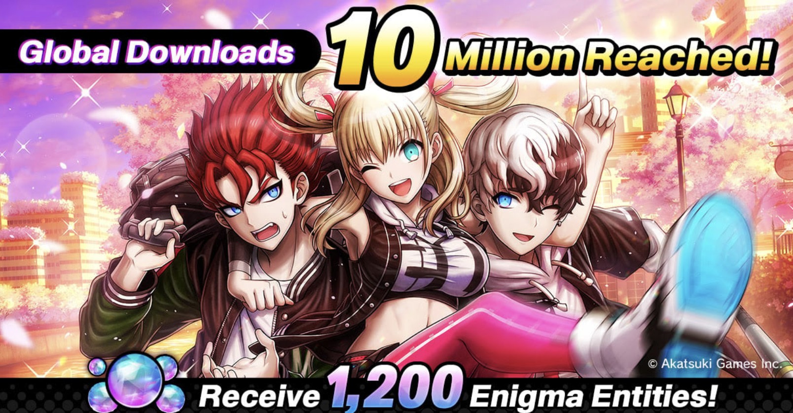 TRIBE NINE Tembus 10 Juta Download, Hadirkan Karakter Baru & Event Spesial!