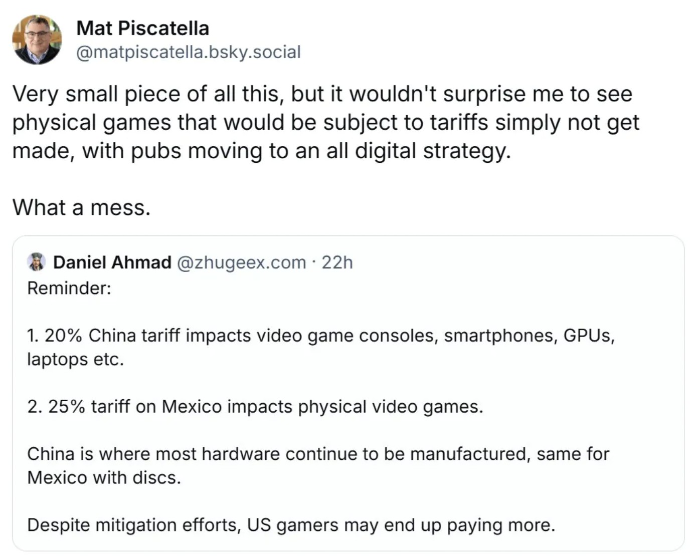 Tarif Impor Trump Bisa Membuat Game Fisik Menghilang dari Pasar, Kata Analis