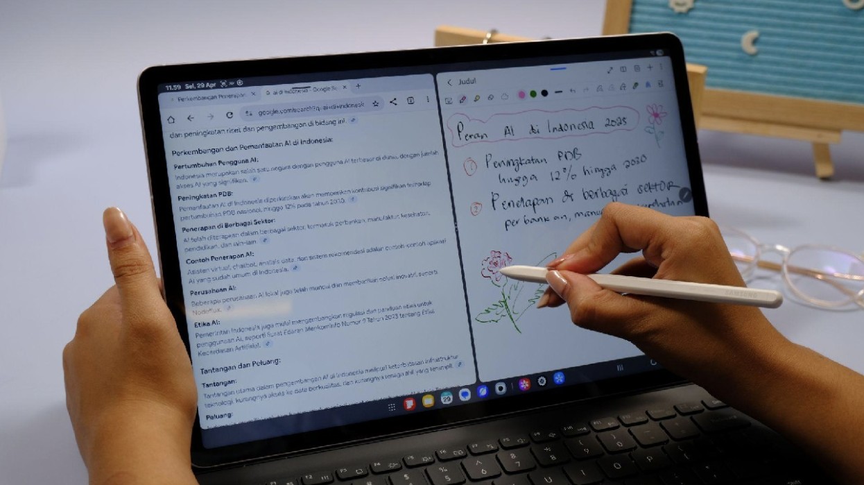 5 Cara Bikin Kerja Makin Efisien Bareng Galaxy Tab S10 FE, Tablet Canggih Buat #YangMauLebih!