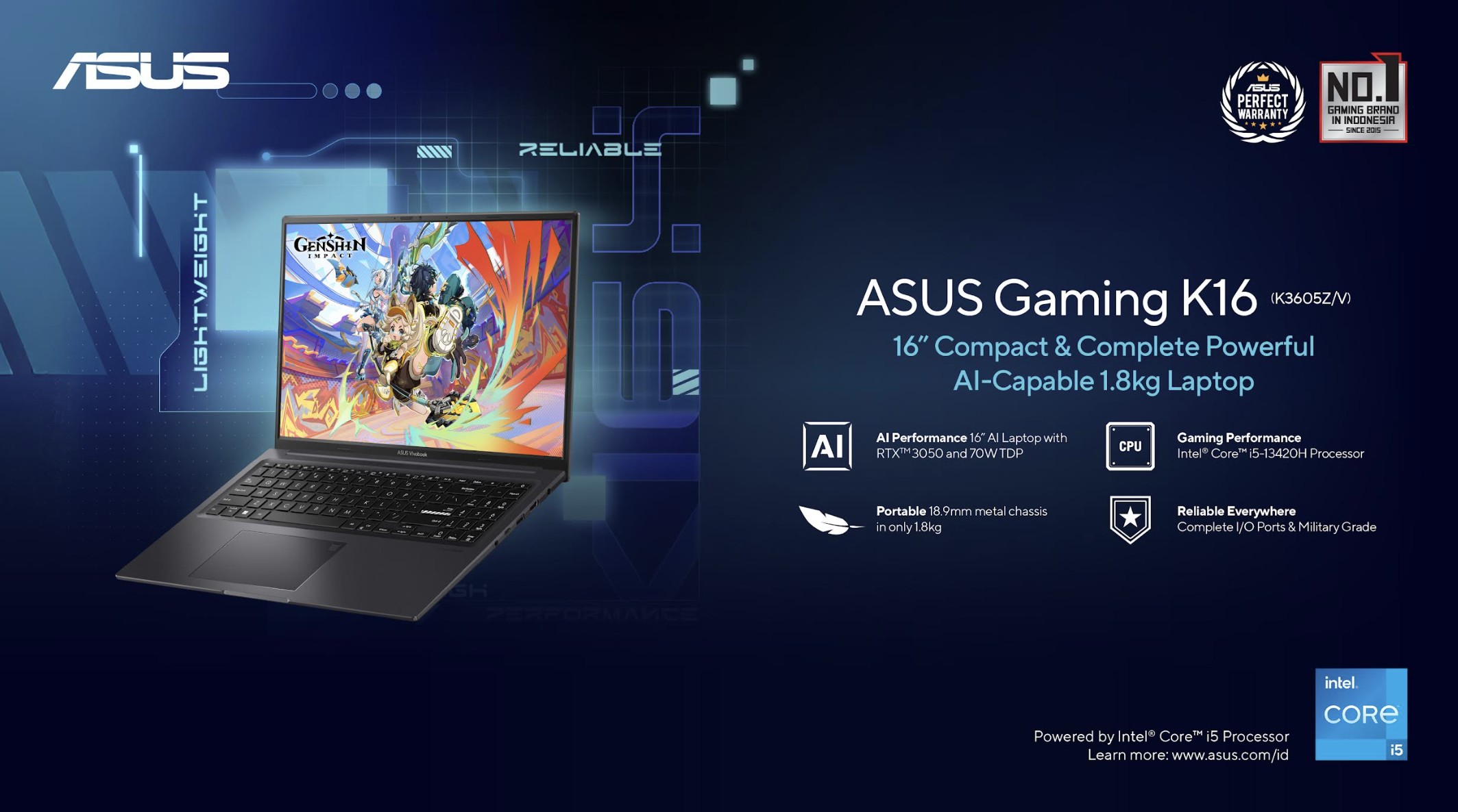 ASUS Gaming Series Hadir di Indonesia, Laptop Gaming Terjangkau Mulai dari 10 Jutaan!