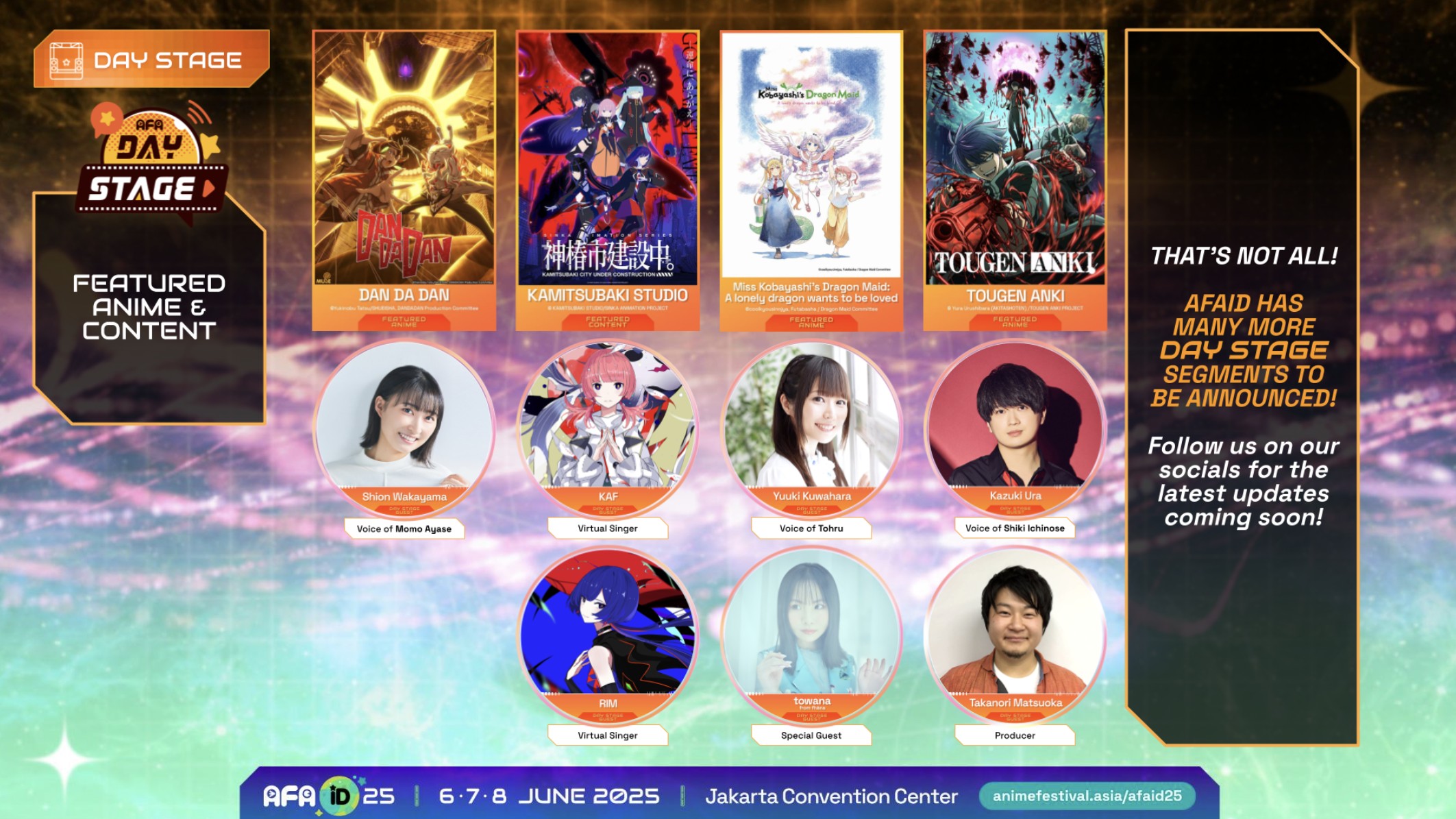 Anime Festival Asia Indonesia 2025 Siap Digelar Kembali di Jakarta, Hadirkan Deretan Artis dan Aktivitas Spektakuler