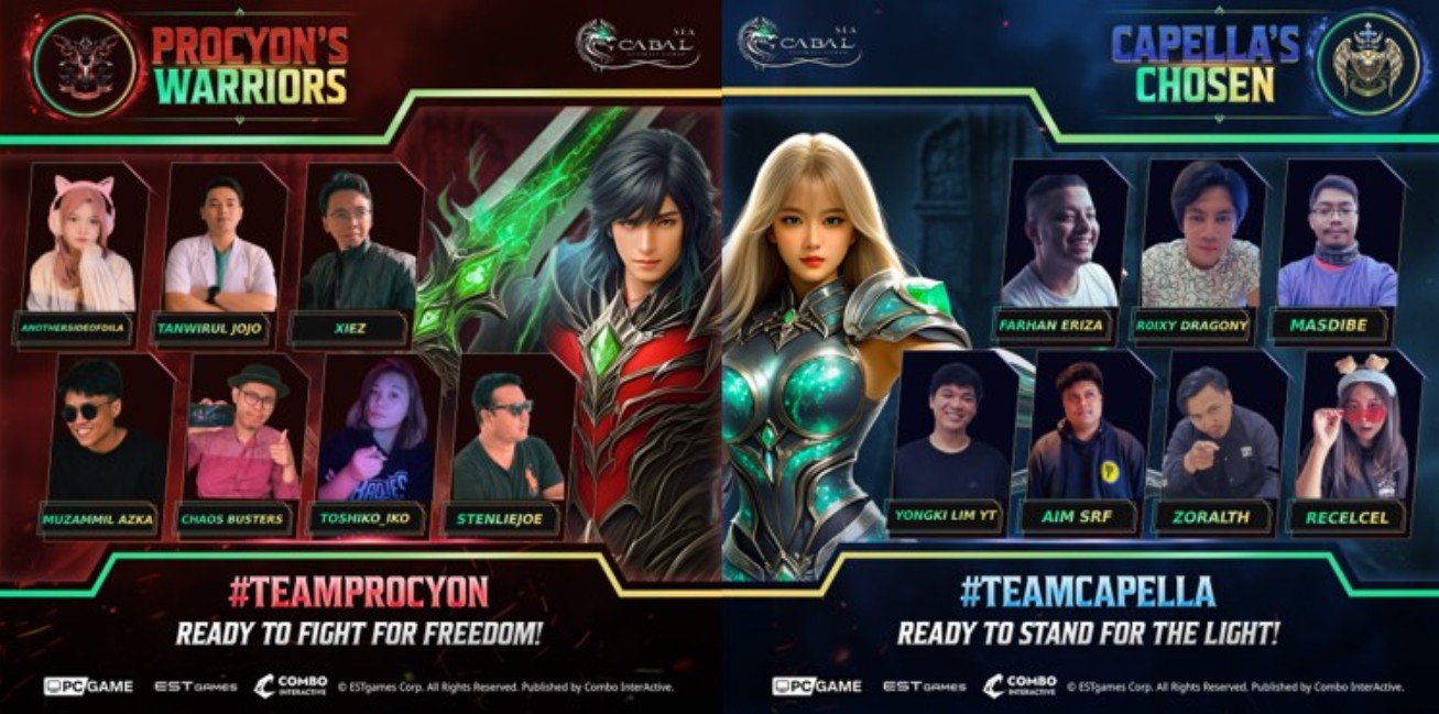 20+ Streamer Panaskan Medan Perang! Cabal PC SEA Siap Ramaikan Dunia Gaming