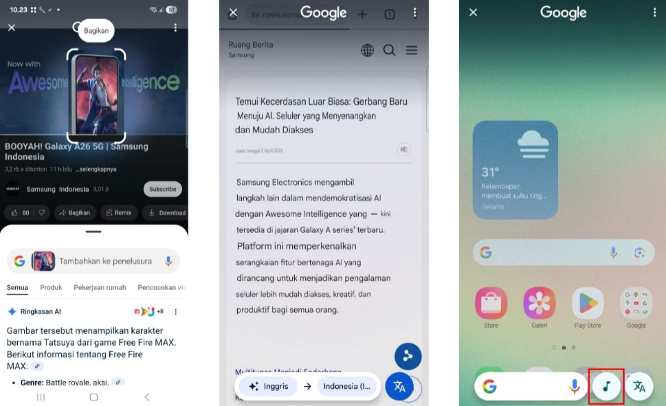 Galaxy A26 5G Resmi Hadir di Indonesia, Smartphone Stylish untuk Produktivitas dan Konten yang Lebih Awesome