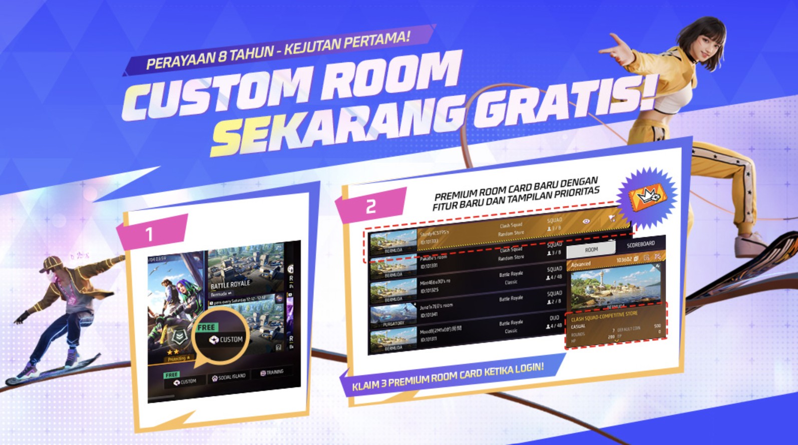 Free Fire Hadirkan Map Baru Solara! Patch Update Terbaru Penuh Fitur dan Gimik Seru