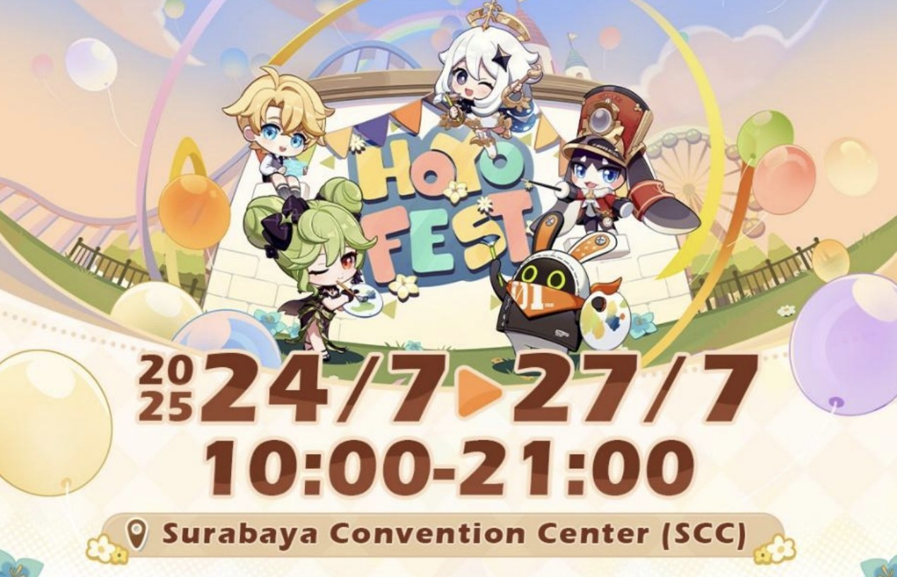 HoYo FEST 2025 Siap Digelar di Asia Tenggara, Surabaya Jadi Tuan Rumah di Indonesia!