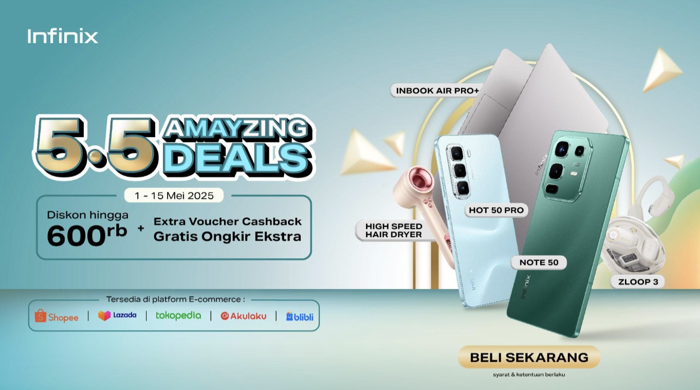 Infinix NOTE 50: Smartphone 2 Jutaan dengan Fitur AI Canggih dan Inovatif