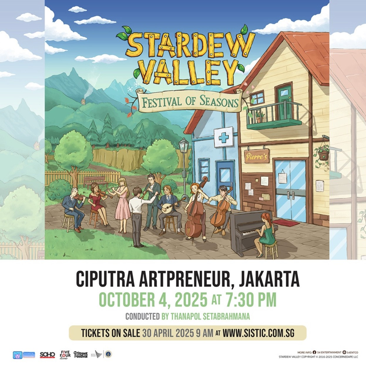 Konser Musik Stardew Valley Siap Digelar di Jakarta Oktober 2025
