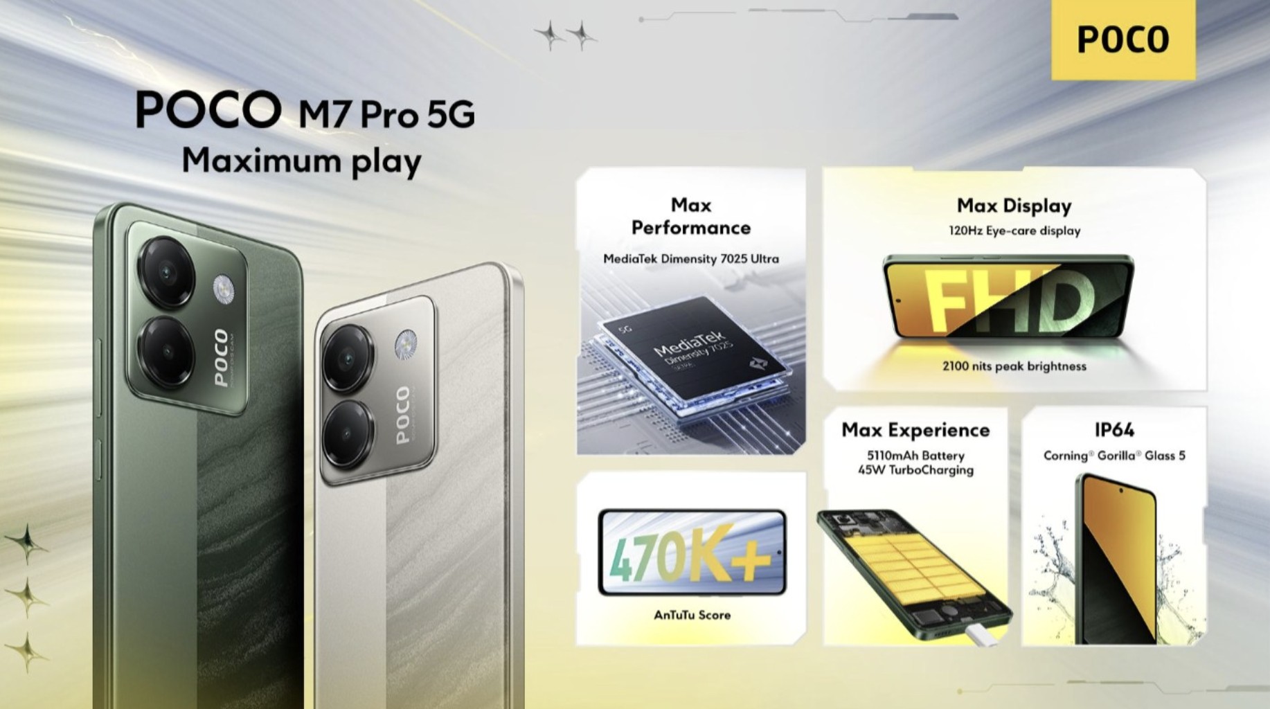 POCO M7 Pro 5G Hadir dengan Performa Kelas Flagship, Harga Tetap Ramah di Kantong