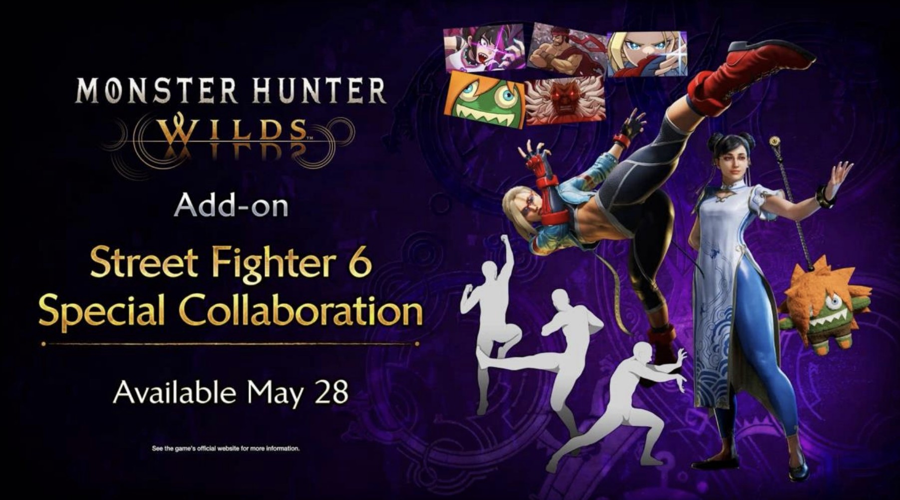 Street Fighter 6 Berkolaborasi dengan Monster Hunter Wilds – Akuma Hadir dalam Dunia Para Pemburu!