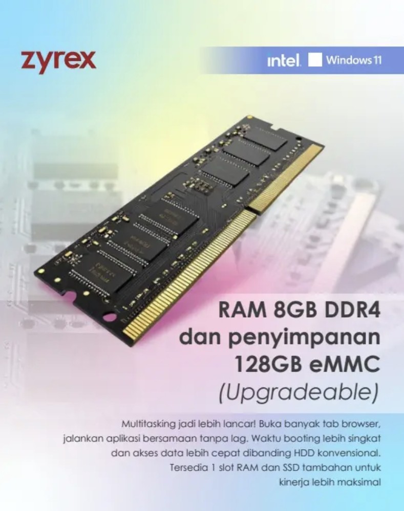 Zyrex Resmi Luncurkan Lifebook, Laptop Pintar untuk Generasi Cerdas Indonesia, Ini Spesifikasinya!