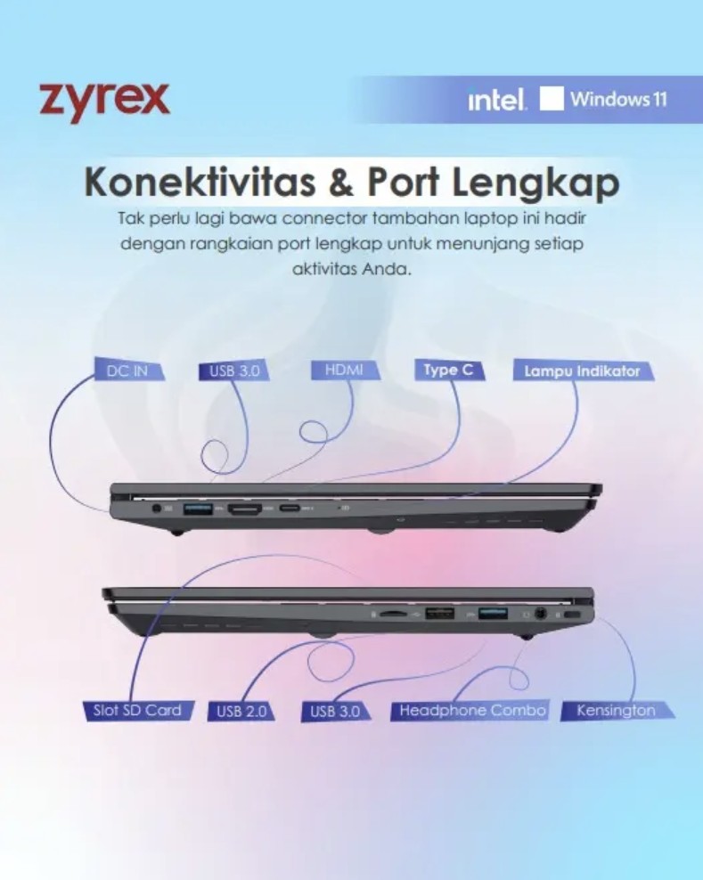 Zyrex Resmi Luncurkan Lifebook, Laptop Pintar untuk Generasi Cerdas Indonesia, Ini Spesifikasinya!