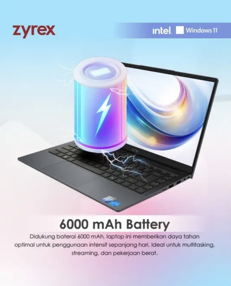 Zyrex Resmi Luncurkan Lifebook, Laptop Pintar untuk Generasi Cerdas Indonesia, Ini Spesifikasinya!