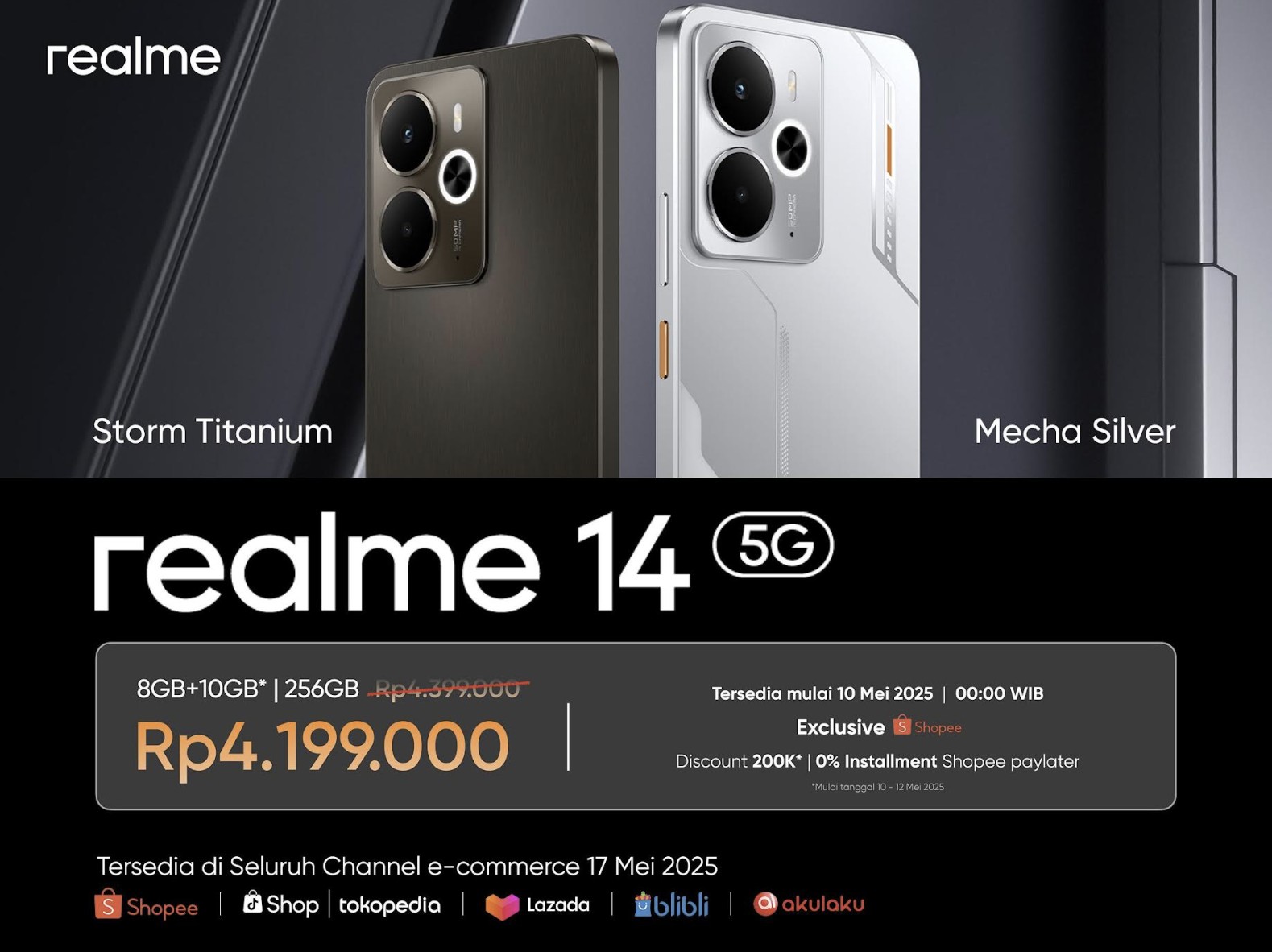 realme 14 Series 5G Resmi Hadir di Indonesia, Tawarkan Performa Gaming dan Fitur Tangguh di Kelas Mid-Range