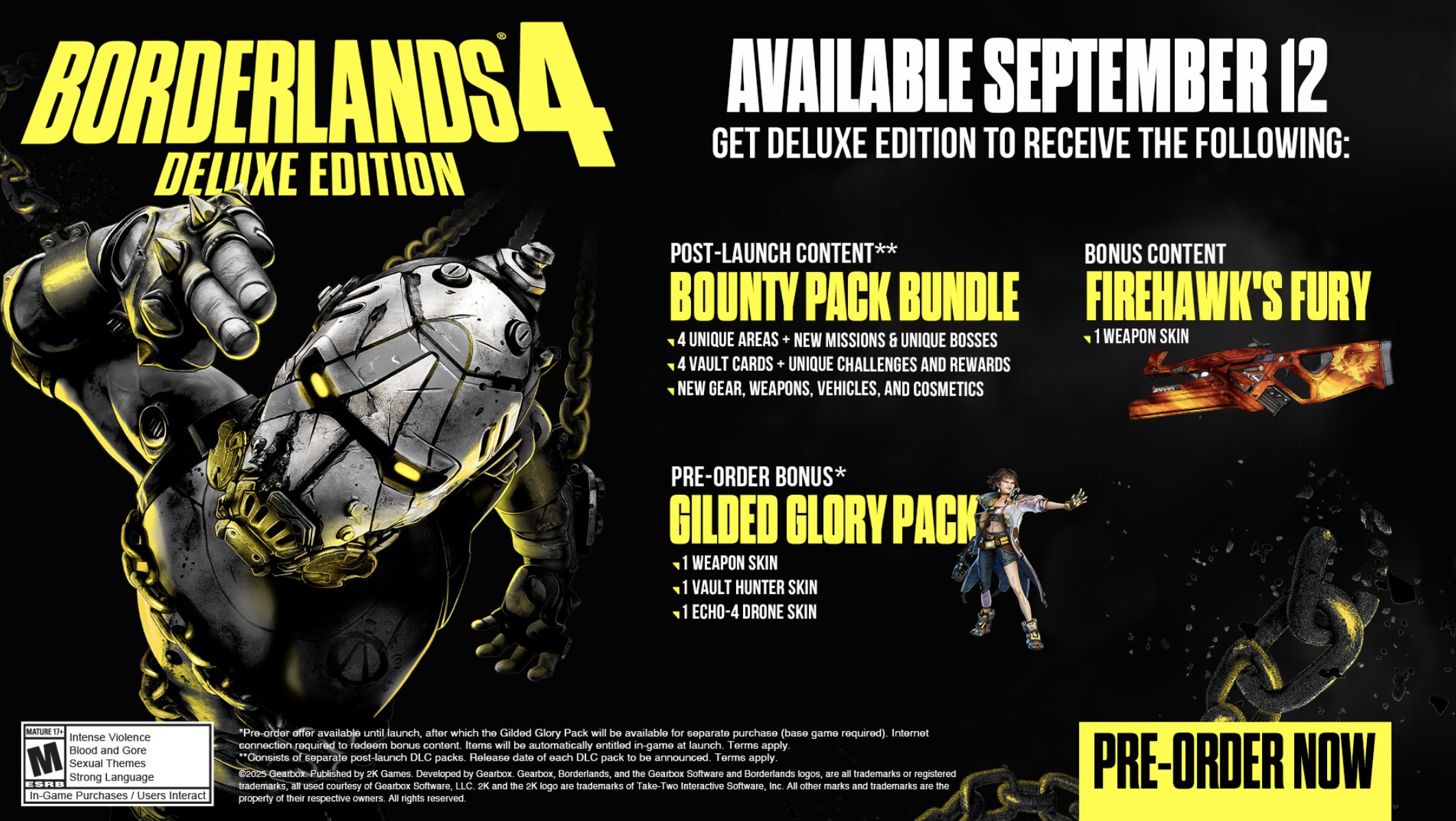 Borderlands 4 Siap Dirilis 12 September 2025, Pre-Order Resmi Dibuka Sekarang!
