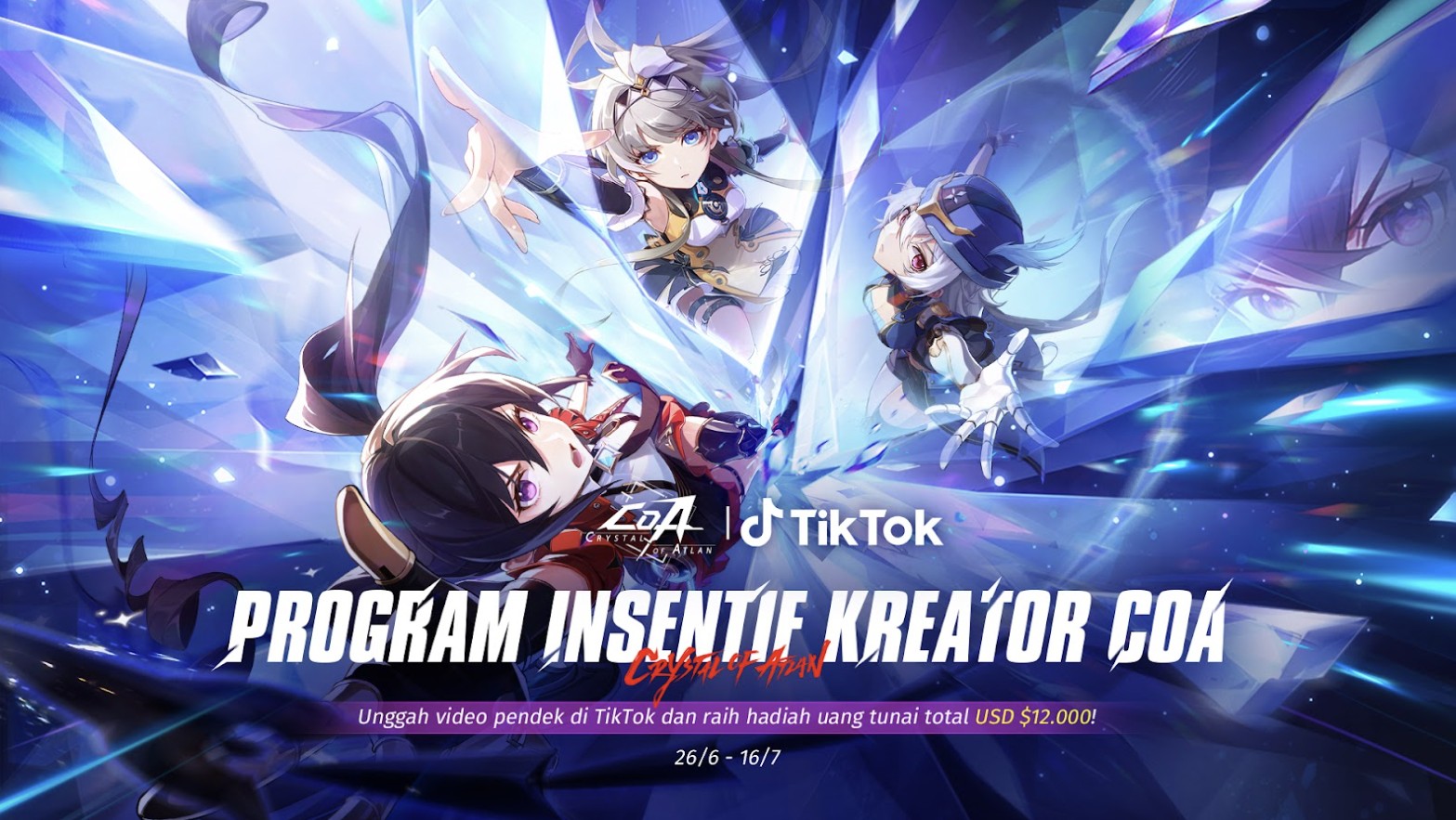 Crystal of Atlan x One-Punch Man: Kolaborasi Spektakuler Dimulai, Hadirkan Saitama, Boros, dan Profesi Mystrix