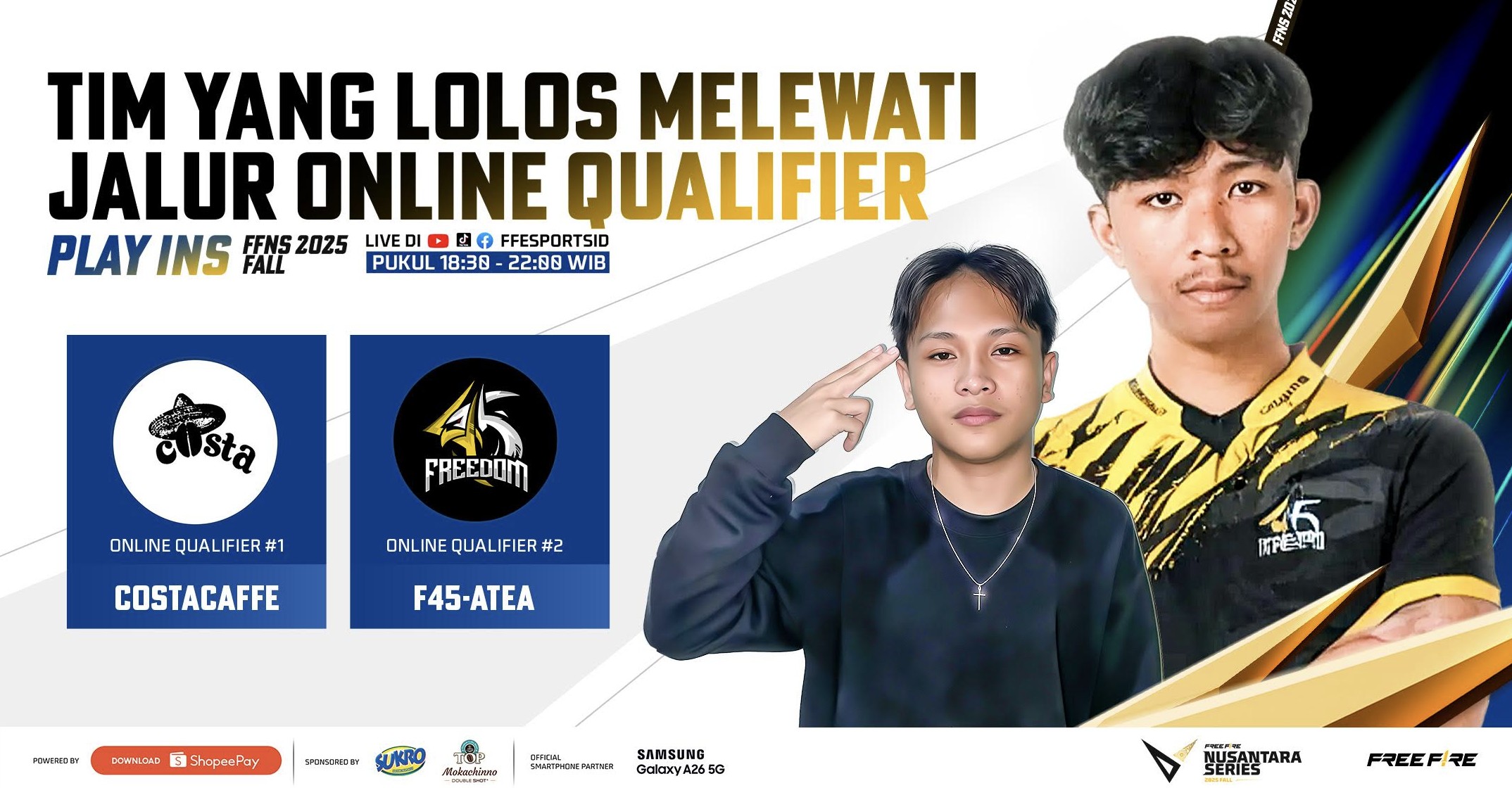 FFNS 2025 Fall Masuki Babak Play-ins: 36 Tim Perebutkan 9 Tiket Menuju Grand Final di Makassar