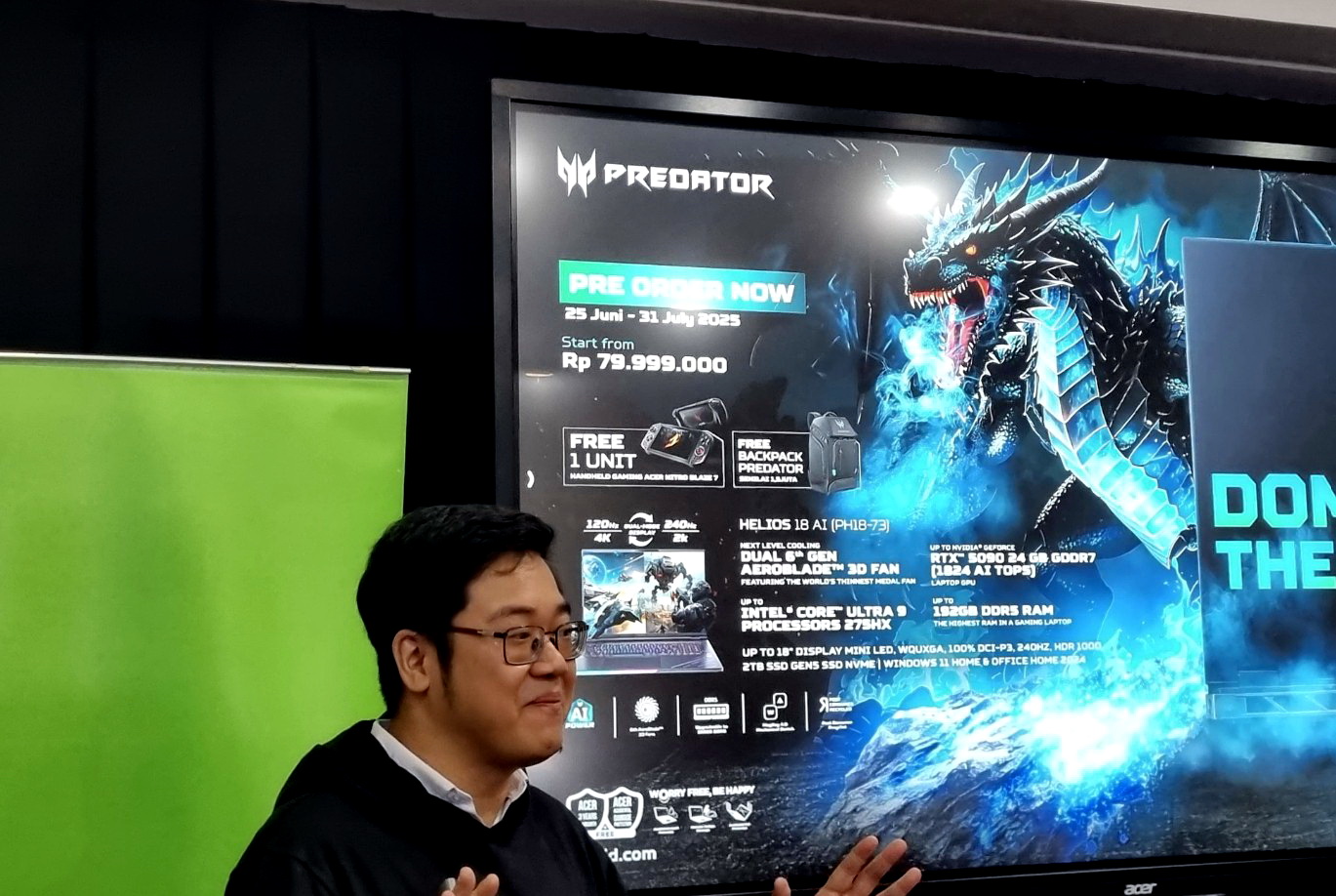 [Hands-on] Predator Helios 18 AI: Performa PC-Desktop dalam Desain Gaming Premium dengan Sentuhan AI