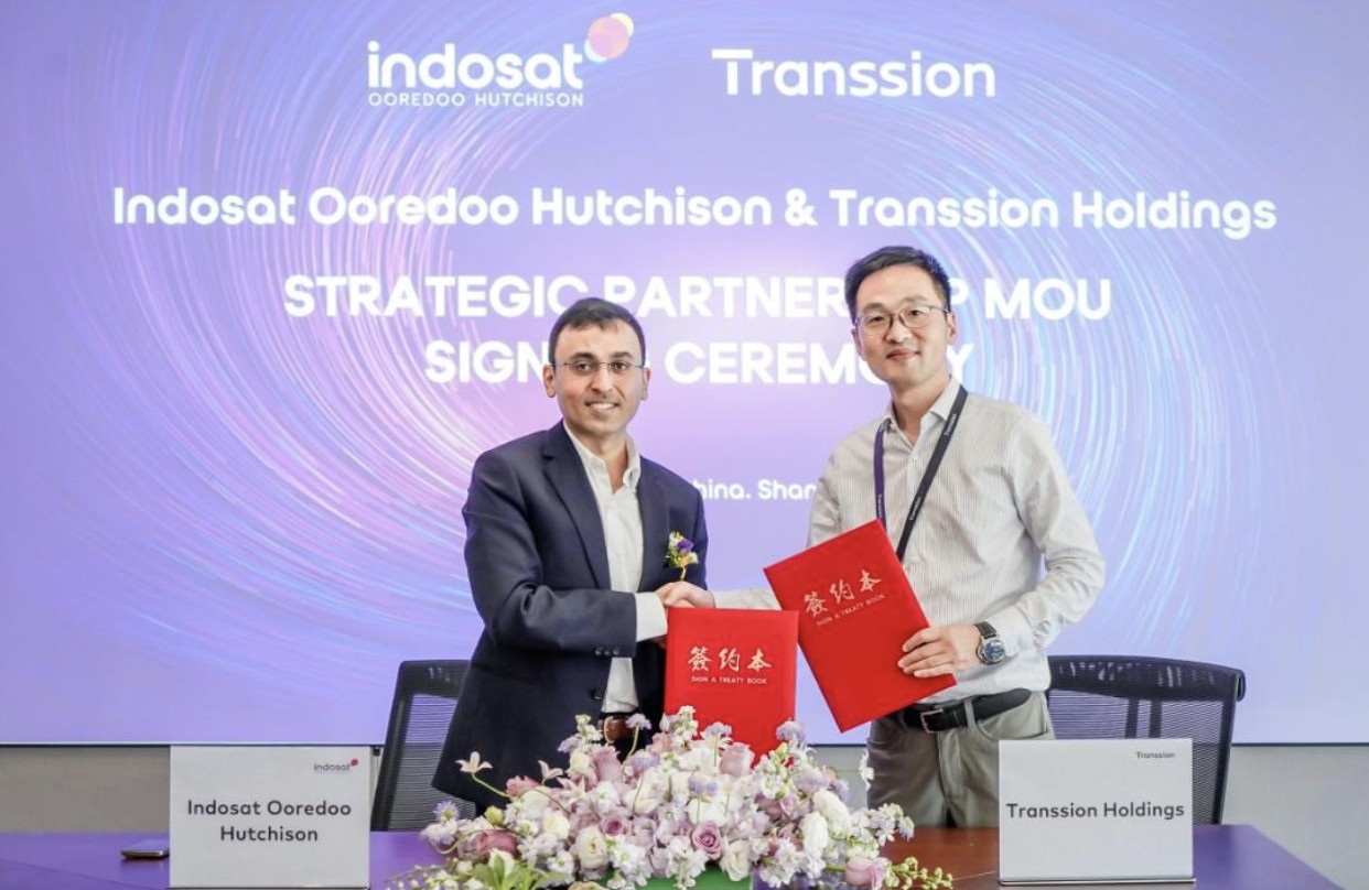 Indosat Ooredoo Hutchison dan Transsion Kolaborasi untuk Perkuat Inklusi Digital di Indonesia