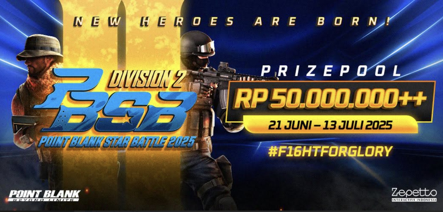 Point Blank Star Battle Division 2 2025: Perjalanan Seru Menuju PBNC XVI Resmi Dimulai!