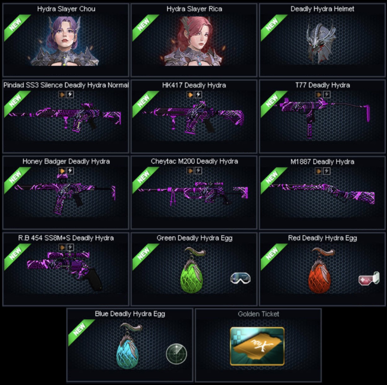 Pre-Order Battle Pass “Shadow of Deadly Hydra” Resmi Dibuka, Hanya 9.000 PB Cash