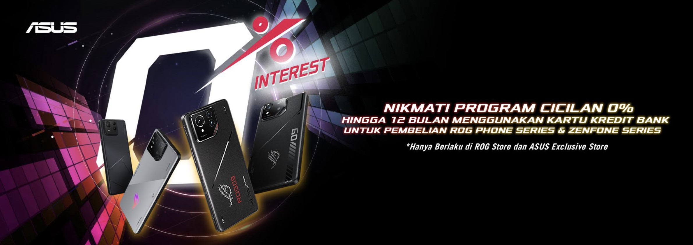 Promo Spektakuler ROG Fest Telah Dimulai: ROG Phone 9 Series Diskon Hingga Rp1,5 Juta