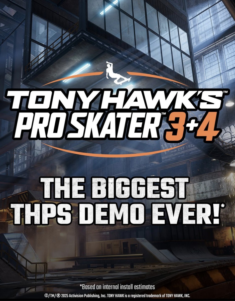 Tony Hawk’s Pro Skater 3 + 4 Catat Rekor! Jadi Demo Terbesar dalam Sejarah Seri THPS