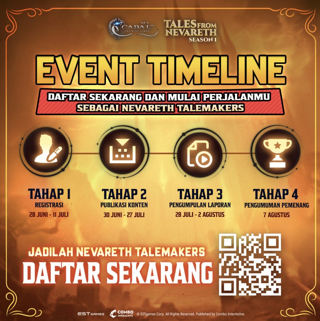 Nevareth TaleMakers: Cabal Mobile Cari Kreator Lucu & Kreatif, Hadiah Total Rp80 Juta!