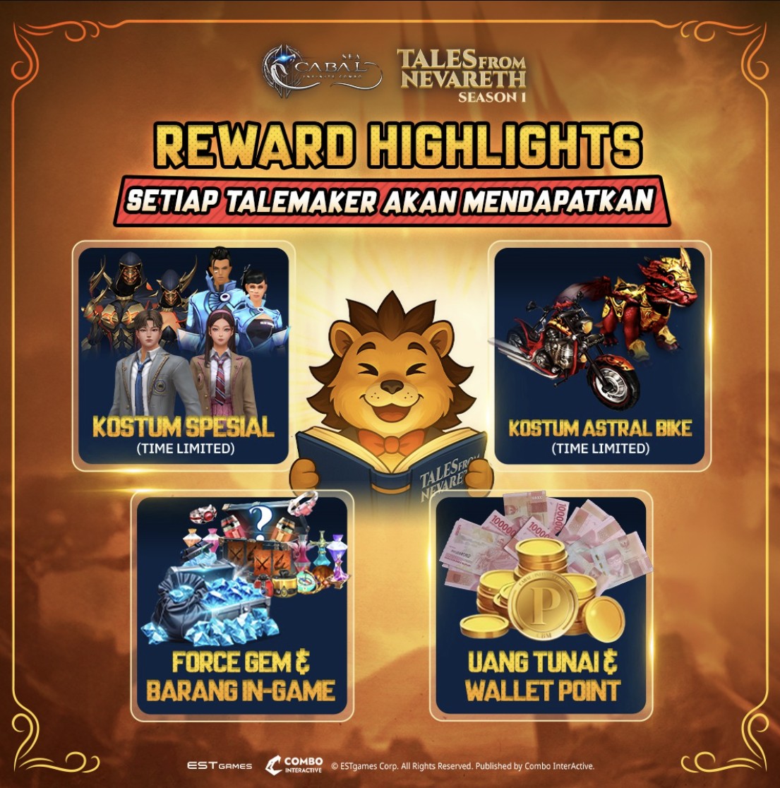 Nevareth TaleMakers: Cabal Mobile Cari Kreator Lucu & Kreatif, Hadiah Total Rp80 Juta!