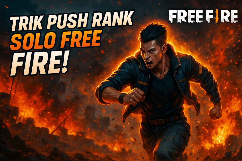 Trik Push Rank Solo di Free Fire