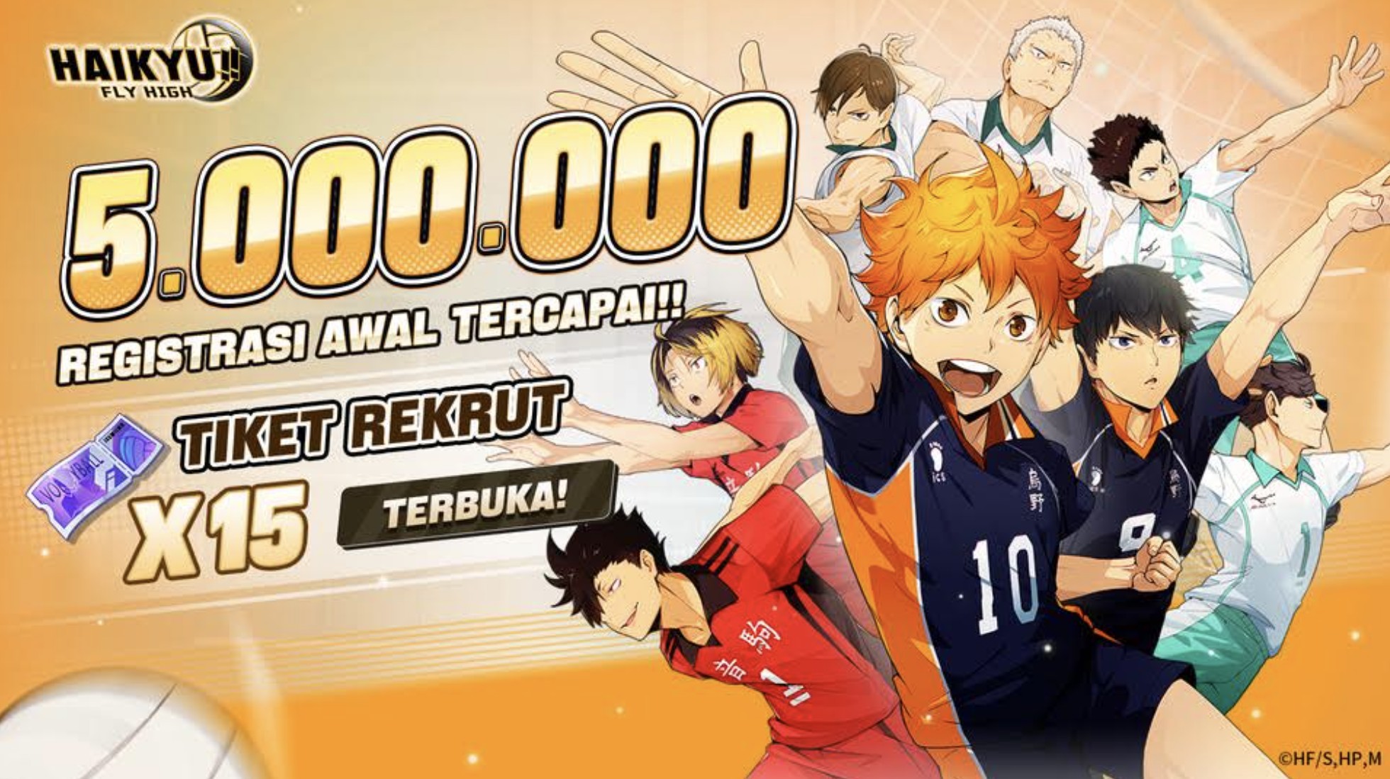 Garena Umumkan Peluncuran Global HAIKYU!! FLY HIGH Mulai 31 Juli 2025 di iOS dan Android