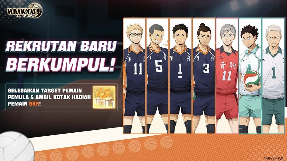 HAIKYU!! FLY HIGH Resmi Rilis di iOS dan Android, Hadirkan Pengalaman Voli Seru Bergaya RPG