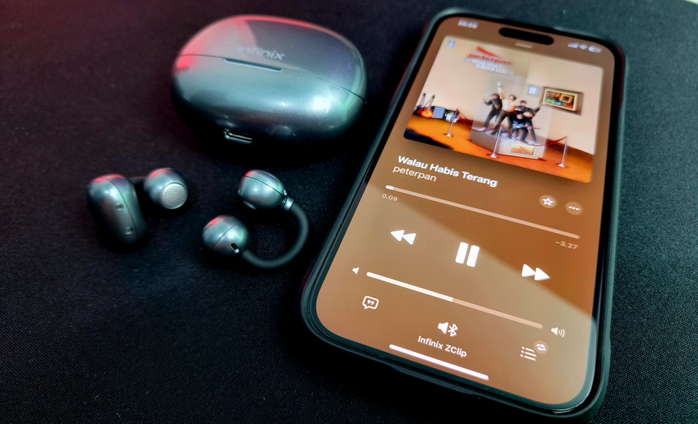 [REVIEW] Infinix ZCLIP: TWS Jepit Nyaman untuk Olahraga dan Aktivitas Sehari-hari