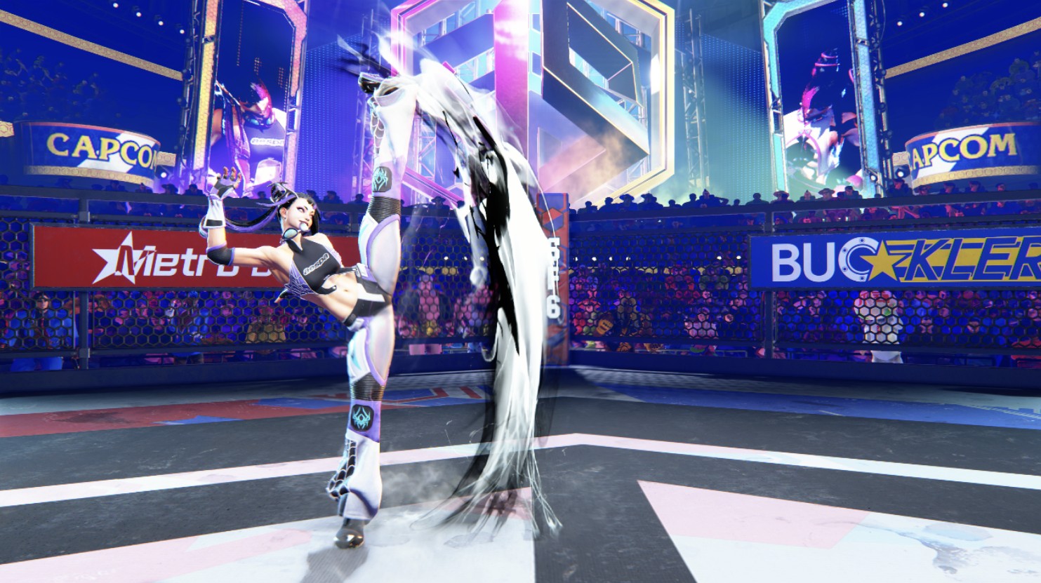 Street Fighter 6 Kolaborasi Bareng aespa dan naevis: Kostum Juri Eksklusif, Komentator Virtual, dan Item In-Game Spesial!