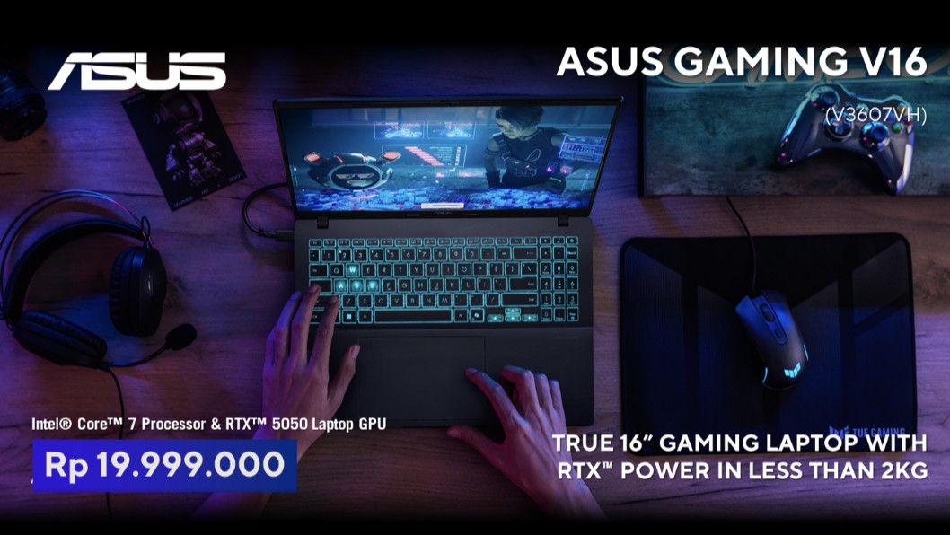 ASUS ROG Rilis Rekomendasi Laptop Gaming RTX 50 Series Mulai Rp19 Jutaan, Siap Penuhi Kebutuhan Gamer Tanah Air