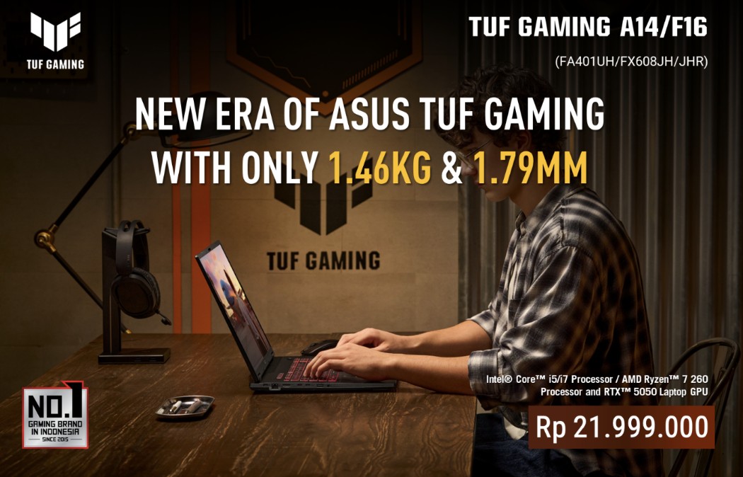 ASUS ROG Rilis Rekomendasi Laptop Gaming RTX 50 Series Mulai Rp19 Jutaan, Siap Penuhi Kebutuhan Gamer Tanah Air