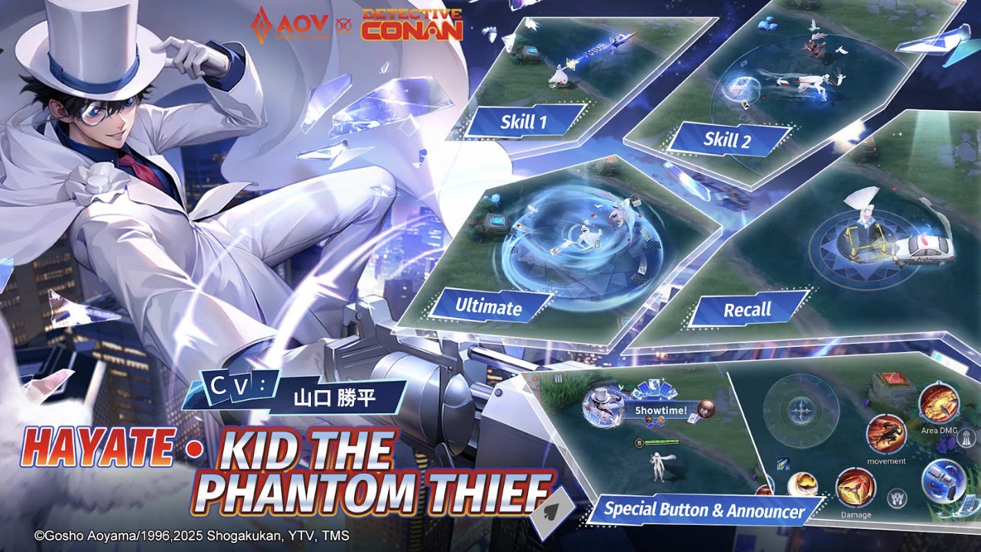 Kolaborasi Spektakuler! Arena of Valor Hadirkan Detective Conan ke Dunia Athanor