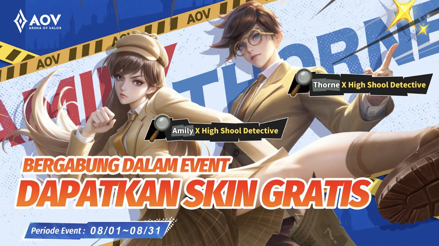 Kolaborasi Spektakuler! Arena of Valor Hadirkan Detective Conan ke Dunia Athanor