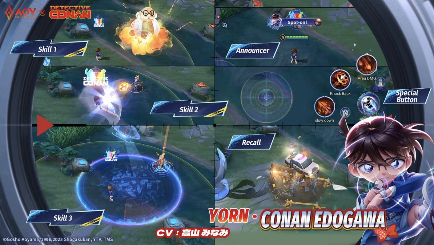 Kolaborasi Spektakuler! Arena of Valor Hadirkan Detective Conan ke Dunia Athanor