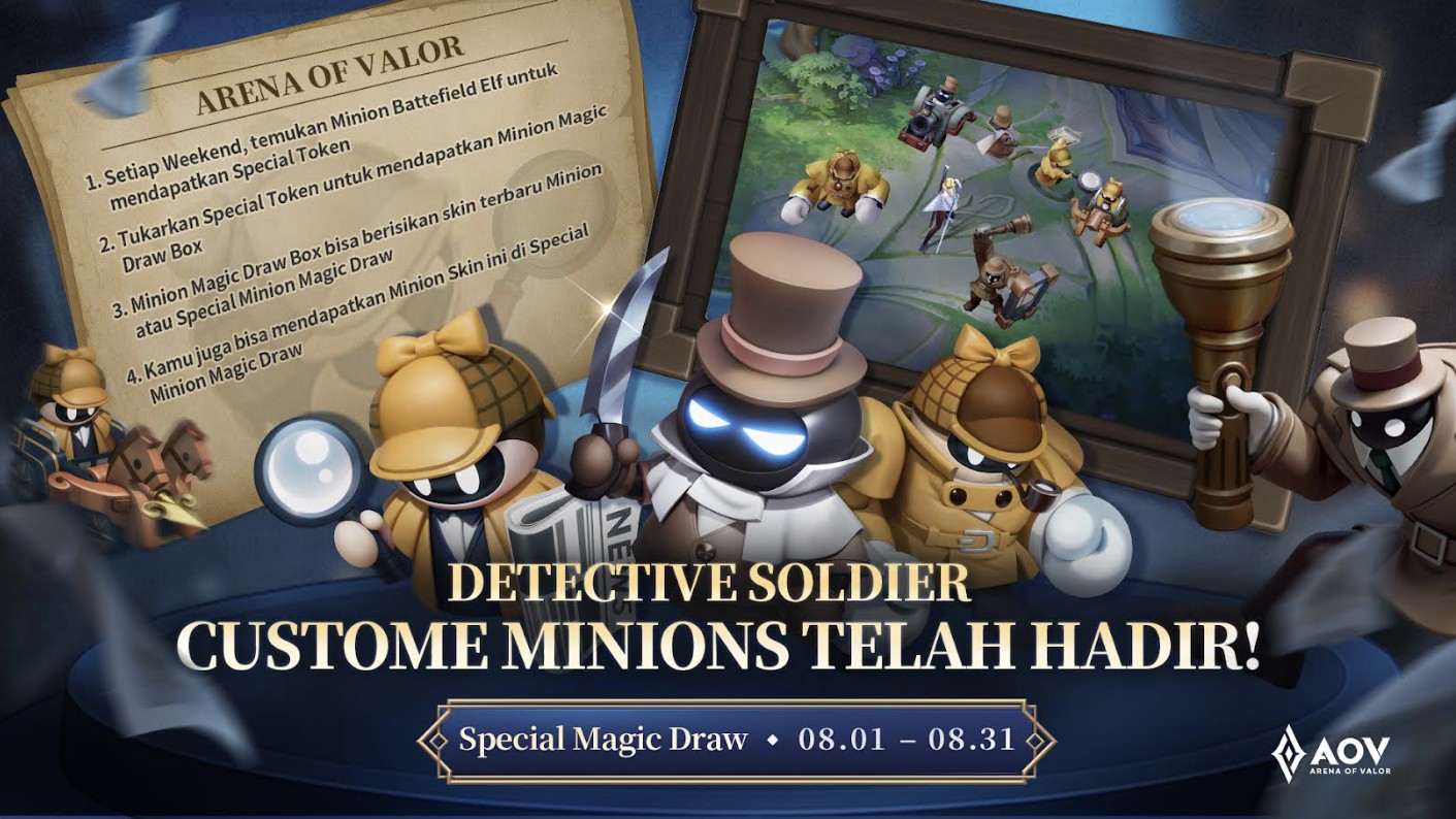 Kolaborasi Spektakuler! Arena of Valor Hadirkan Detective Conan ke Dunia Athanor