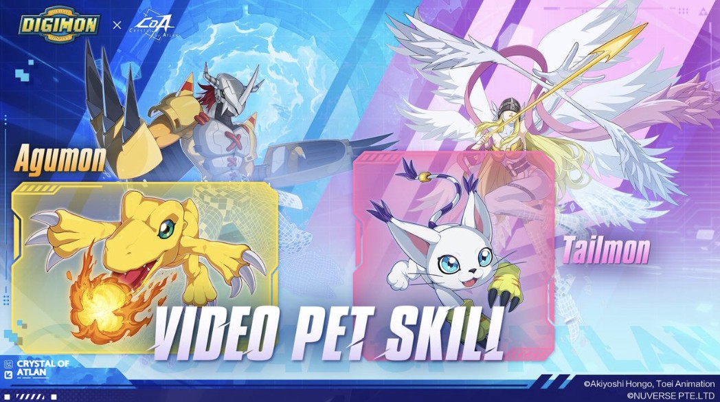 Collab Serial Anime TV Pertama Digimon: Digimon Adventure x Crystal of Atlan Resmi Dimulai!