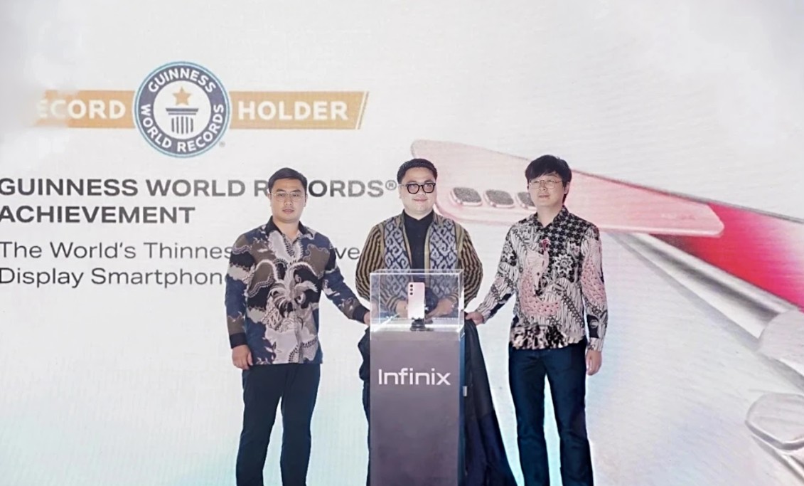 Infinix HOT 60 Pro+ Resmi Hadir di Indonesia, Raih Rekor Dunia GUINNESS WORLD RECORDS!