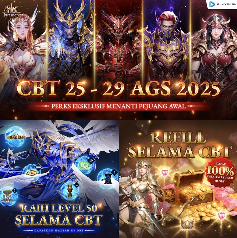 MU New Dawn Siap Gelar Closed Beta Test 25–29 Agustus 2025