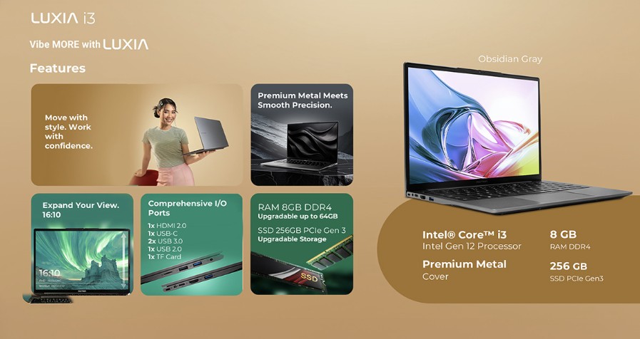 Polytron Resmi Luncurkan Laptop Pertama, Luxia: Ringan, Bertenaga, dan Siap Dukung Gaya Hidup Aktif!