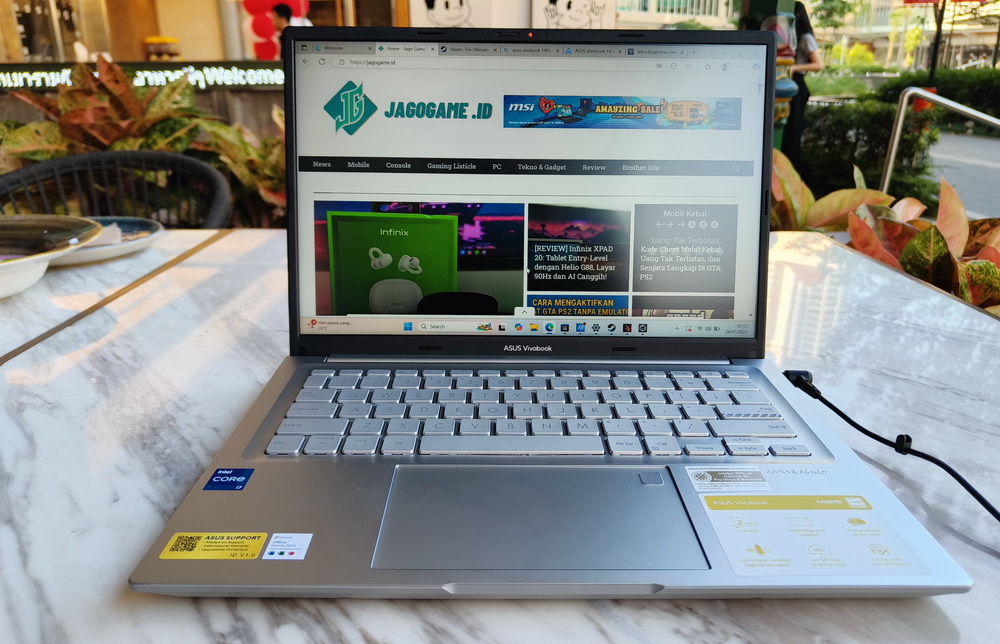 [REVIEW] ASUS Vivobook 14 A1405VA, Laptop Serba Bisa Buat Profesional Muda